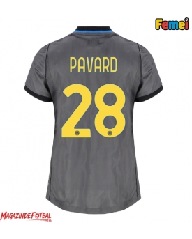 Inter Milan Benjamin Pavard #28 Tricou Fotbal Replică 2026-27 Femei Treilea Inter Milan Benjamin Pavard #28 Tricou Fotbal Replică 2026-27 Femei Treilea
